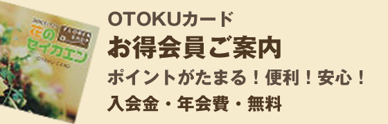 お得会員ご案内